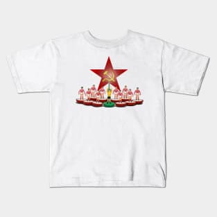 CCCP, Soviet subbuteo team Kids T-Shirt